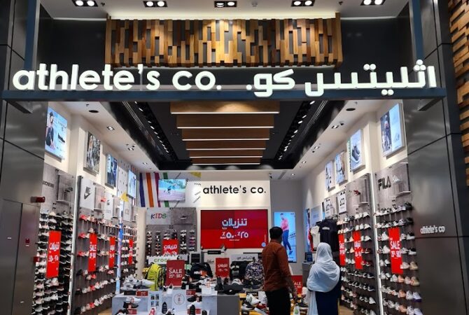 ATHLETE’S CO., TOMMY HILFIGER – Tahlia street, RIYADH.