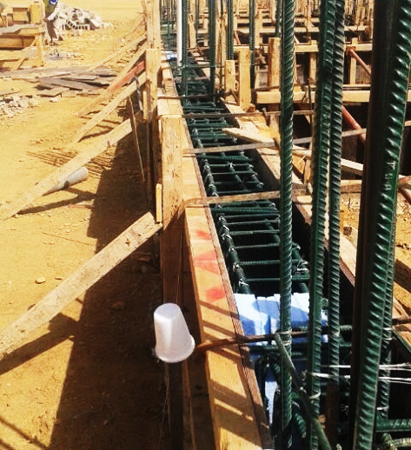 civil work at silver building